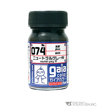 Gaia Base Color 074 Gloss Neutral Grey IV - 15ml