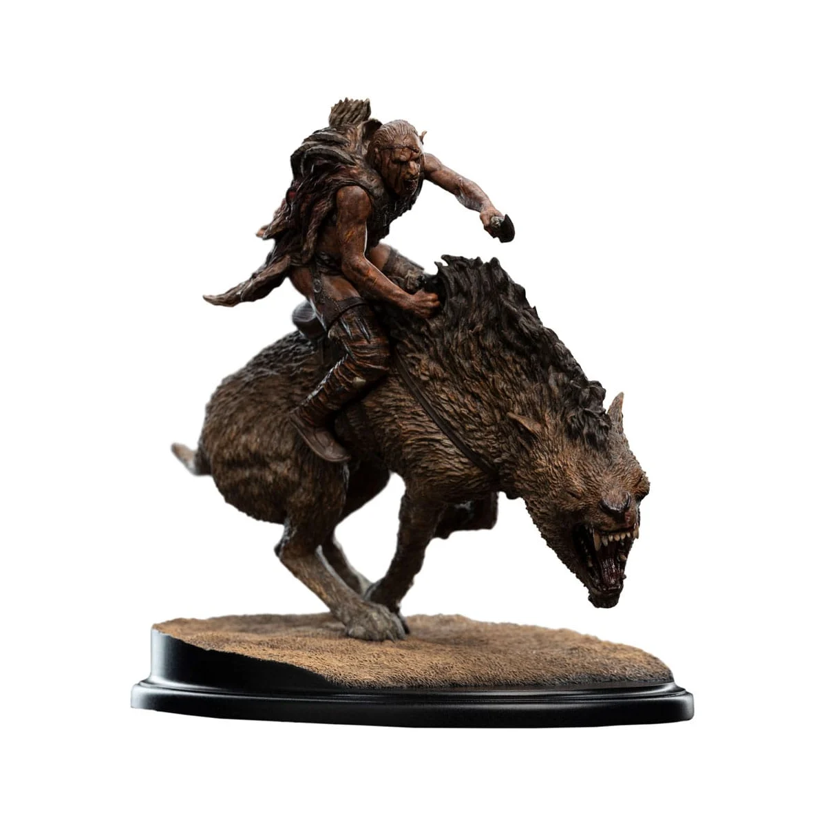 The Lord of the Rings Sharkû on Warg statuette 18 cm Figurine - WETA Collectibles