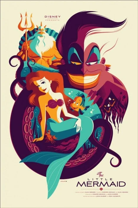 The Little Mermaid (Variant) - Tom Whalen
