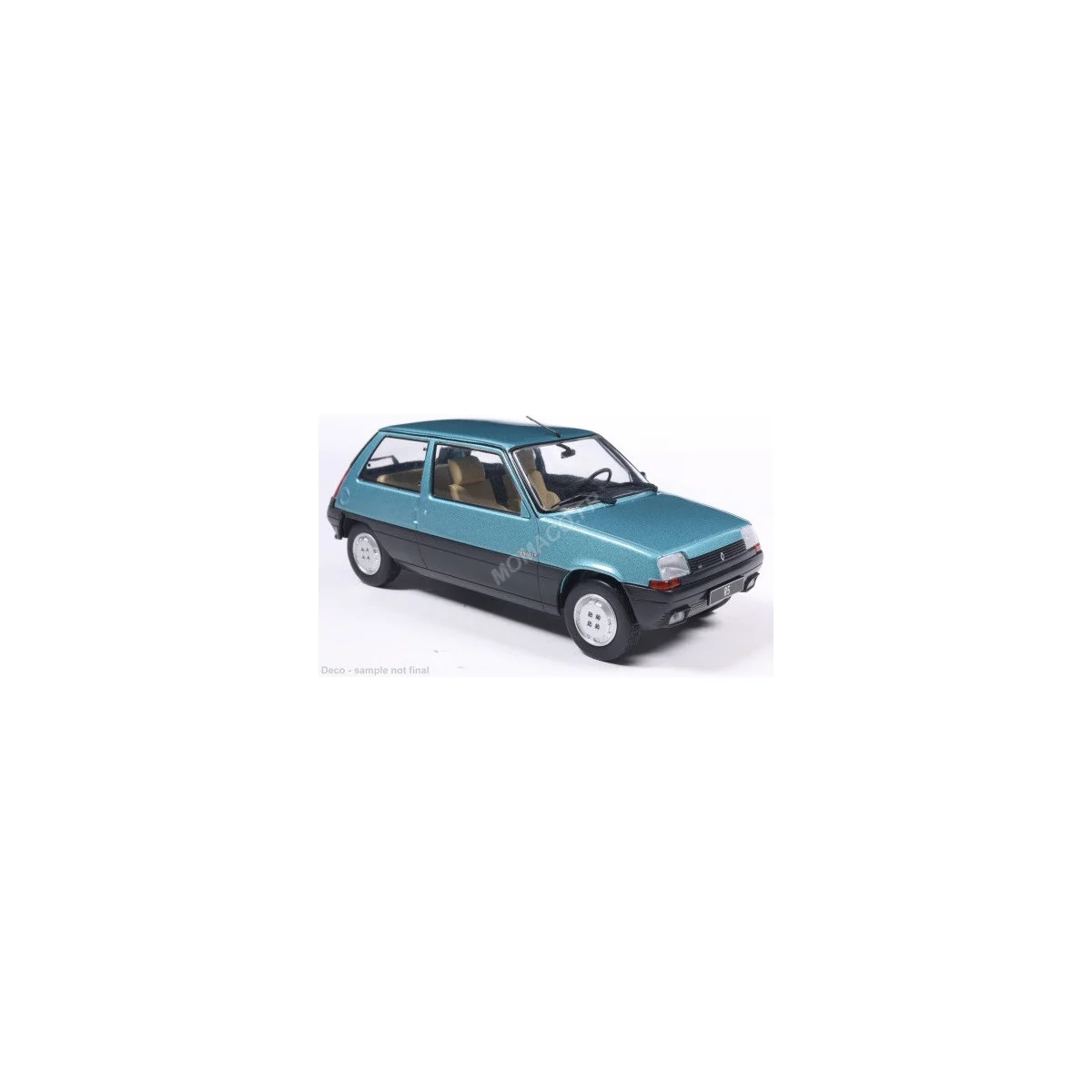 1985 Renault 5 GTL, Light Blue Die cast - Whitebox