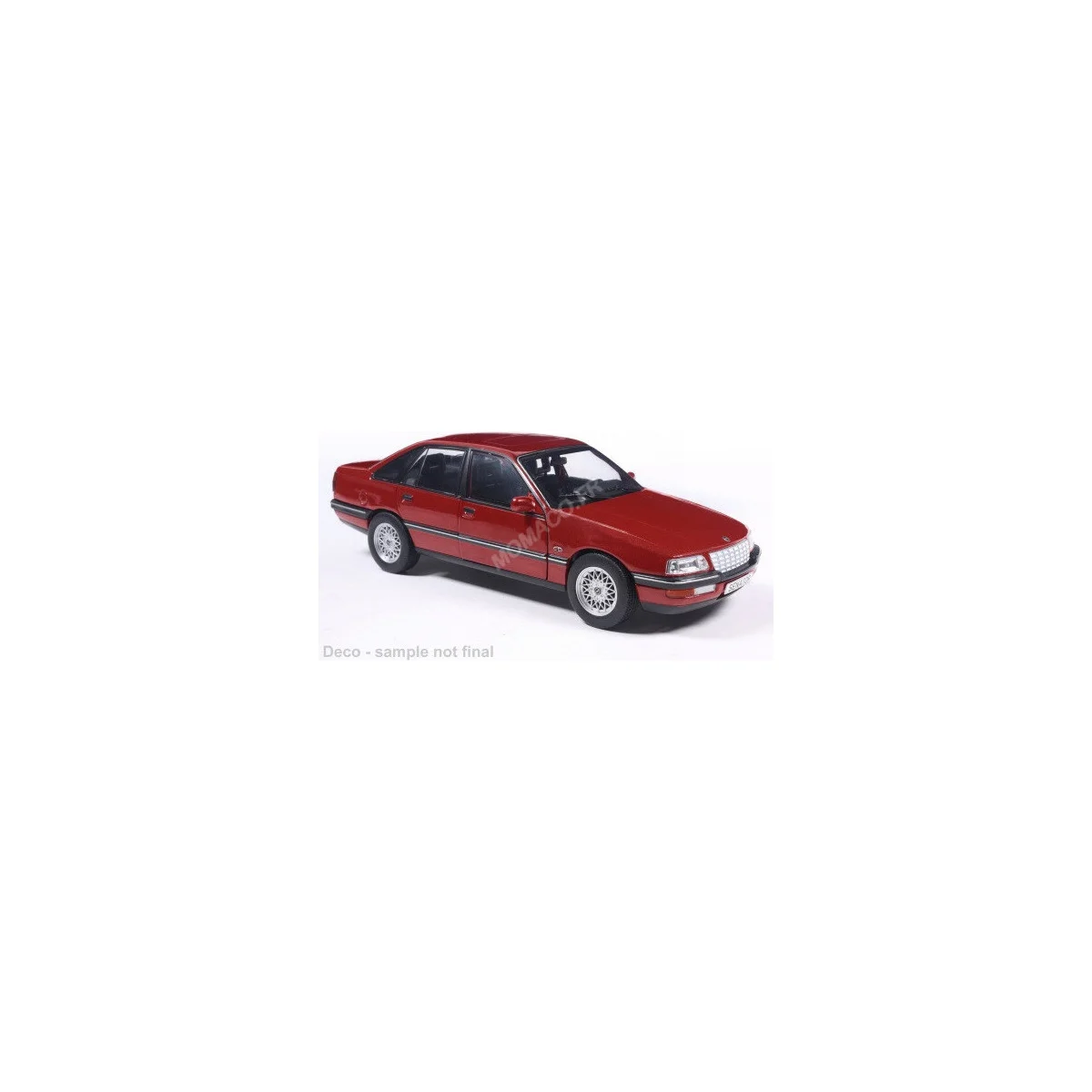 1987 Opel Senator B, Dark Red Die cast - Whitebox