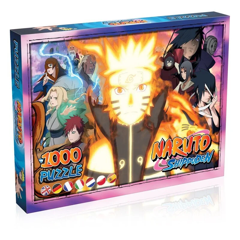 Naruto Puzzle Characters (1000 pieces) - Winning Moves