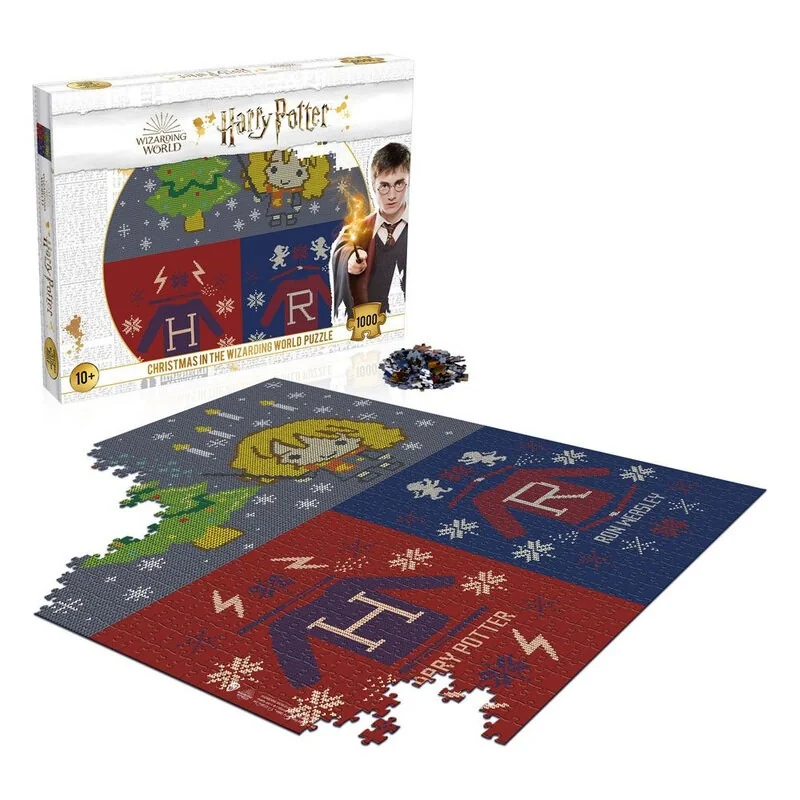 Harry Potter Puzzle Christmas Jumper 2 - Christmas in the Wizarding World (1000 pieces)