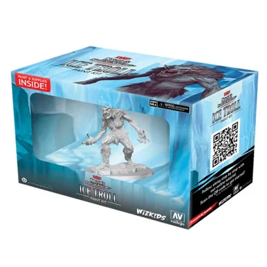 Wizkids 90466 D&D Nolzur`S Ice Troll Paint Night Kit
