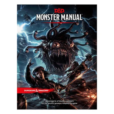 Wizards of the Coast A92180000 Dungeons & Dragons RPG: Monster Manual (5E)