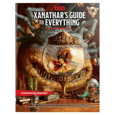 Wizards of the Coast C22090000 Dungeons & Dragons RPG: Xanathar's Guide to Everything Hard Cover