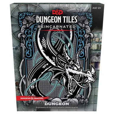Wizards of the Coast C49130000 Dungeons & Dragons RPG: Dungeon Tiles Reincarnated - Dungeon