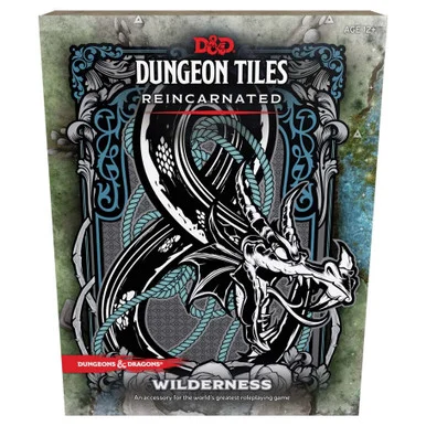 Wizards of the Coast C49140000 Dungeons & Dragons RPG: Dungeon Tiles Reincarnated - Wilderness