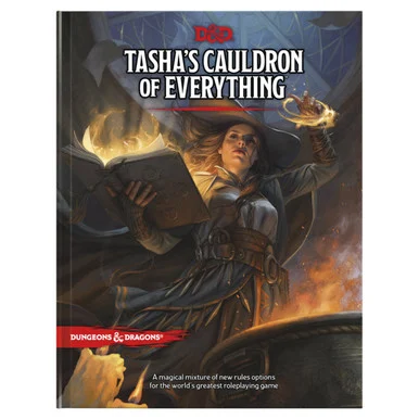 Wizards of the Coast C78780000 Dungeons & Dragons RPG: Tasha's Cauldron of Everything Hard Cover