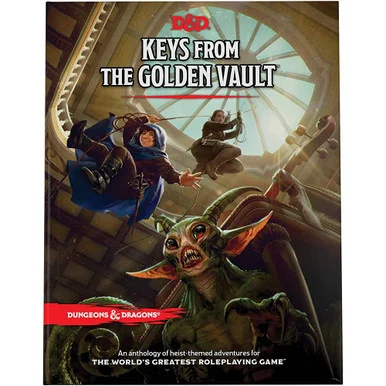 Wizards of the Coast D24290000 Dungeons & Dragons RPG: Keys from the the Golden Hard Cover