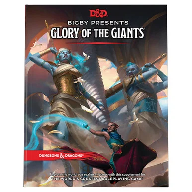 Wizards of the Coast D24310000 Dungeons & Dragons RPG: Bigby Presents - Glory of the Giants Hard Cover