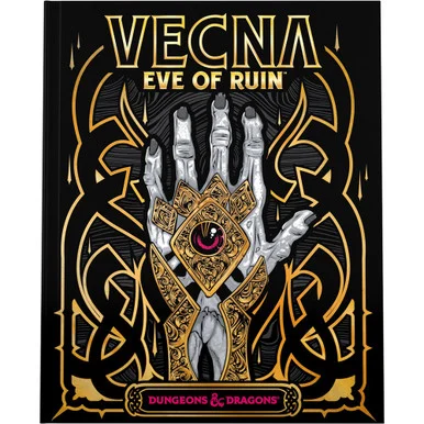 Wizards of the Coast D37050000 Dungeons & Dragons RPG: Vecna Eve of Ruin Alternate Hard Cover