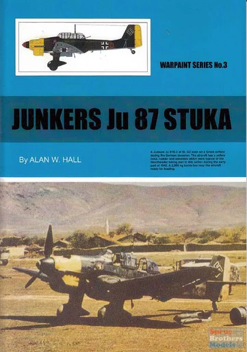 WPT003 Warpaint Books - Junkers Ju 87 Stuka