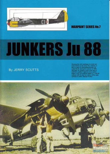 WPT007 Warpaint Books - Junkers Ju 88