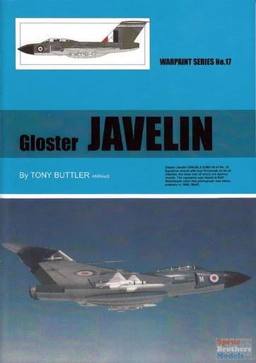 WPT017 Warpaint Books - Gloster Javelin