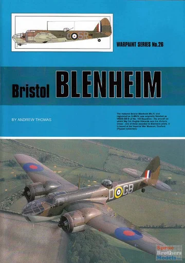 WPT026 Warpaint Books - Bristol Blenheim
