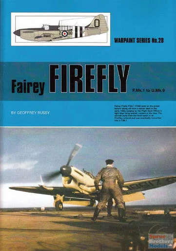 WPT028 Warpaint Books - Fairey Firefly