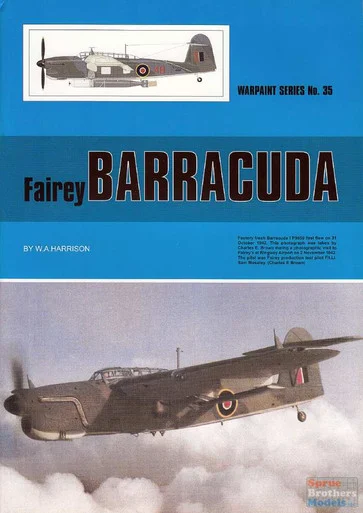 WPT035 Warpaint Books - Fairey Barracuda