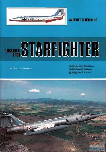 WPT043 Warpaint Books - Lockheed F-104 Starfighter