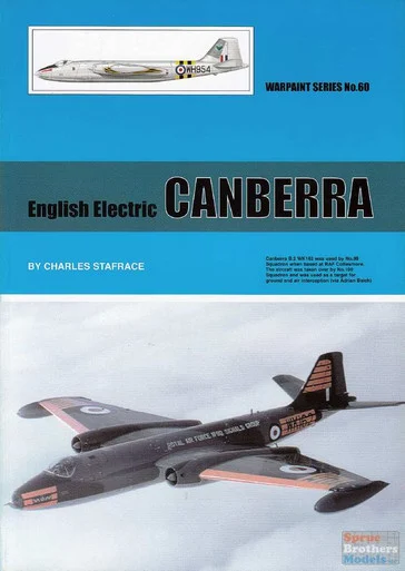 WPT060 Warpaint Books - English Electric Canberra