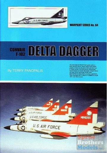 WPT064 Warpaint Books - Convair F-102 Delta Dagger