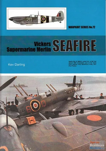 WPT072 Warpaint Books - Vickers Supermarine Merlin Seafire