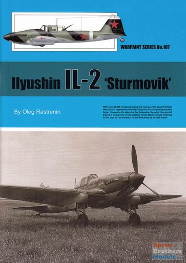 WPT107 Warpaint Books - Ilyushin IL-2 Sturmovik