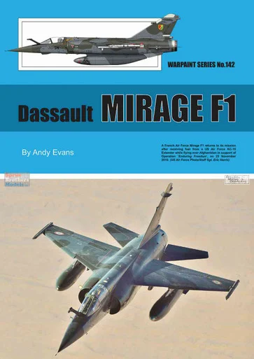 WPT142 Warpaint Books - Dassault Mirage F1