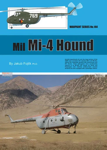 WPT144 Warpaint Books - Mil Mi-4 Hound