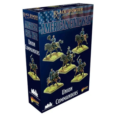 Warlord Games 312414009 Black Powder Epic Battles: American Civil War Union Commanders