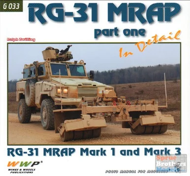 WWPG033 Wings & Wheels Publications - RG-31 MRAP Part 1 In Detail