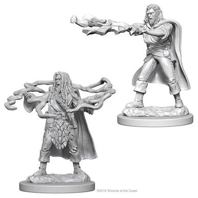 Wizkids 72628 Dungeons & Dragons Nolzur`s Marvelous Unpainted Miniatures: Human Male Sorcerer
