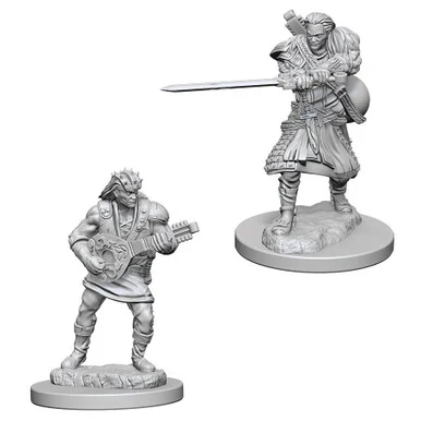 Wizkids 72632 Dungeons & Dragons Nolzur`s Marvelous Unpainted Miniatures: Human Male Bard