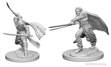 Wizkids 72637 Dungeons & Dragons: Nolzur's Marvelous Unpainted Miniatures - Elf Male Ranger