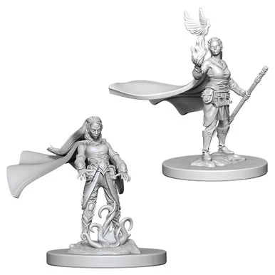 Wizkids 72642 Dungeons & Dragons Nolzur`s Marvelous Unpainted Miniatures: Elf Female Druid