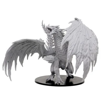 Wizkids 73144 Pathfinder Deep Cuts Unpainted Miniatures: Gargantuan Red Dragon
