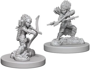 Wizkids 73408 Pathfinder Deep Cuts Unpainted Miniatures: Female Gnome Rogue