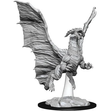 Wizkids 73685 Dungeons & Dragons Nolzur's Marvelous Unpainted Miniatures: Young Copper Dragon