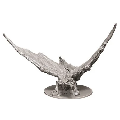 Wizkids 73711 Dungeons & Dragons Nolzur`s Marvelous Unpainted Miniatures: Young Brass Dragon