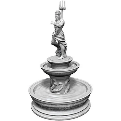 Wizkids 73865 Wizkids Deep Cuts Unpainted Miniatures: Fountain