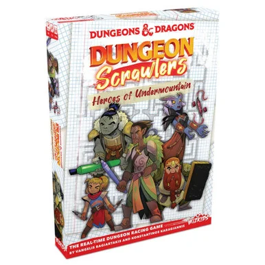Wizkids 87529 Dungeons & Dragons: Dungeon Scrawlers - Heroes of Undermountain