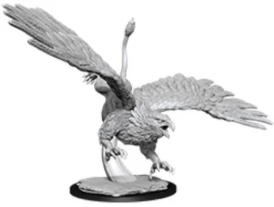 Wizkids 90076 Dungeons & Dragons Nolzur's Marvelous Unpainted Miniatures: Diving Griffon