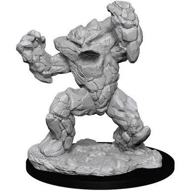 Wizkids 90207 Dungeons & Dragons Nolzur's Marvelous Unpainted Miniatures: Earth Elemental