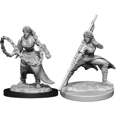 D&D Nolzur's Marvelous Unpainted Minis: W14 Human Monk Female - WizKids - WZK