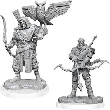 Wizkids 90484 Dungeons & Dragons: Nolzur's Marvelous Unpainted Miniatures: Male Orc Ranger
