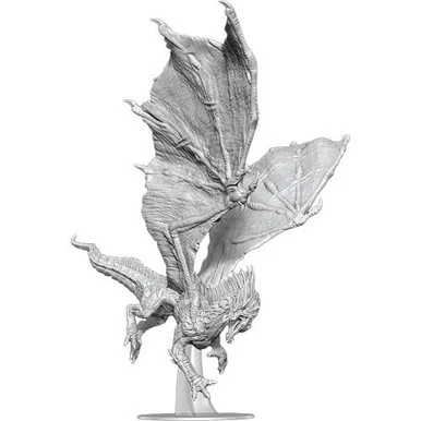 Wizkids 90575 Dungeons & Dragons Nolzur's Marvelous Unpainted Miniatures: Adult Green Dragon