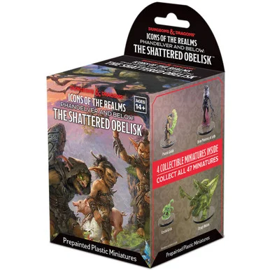 Wizkids 96069 Dungeons & Dragons Icons of the Realms: Phandelver and Below - The Shattered Obelisk Booster Box