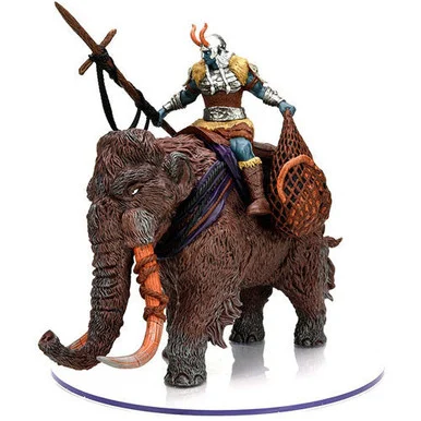 Wizkids 96077 Dungeons & Dragons Icons of the Realms Snowbound Frost Giant & Mammoth Premium Set
