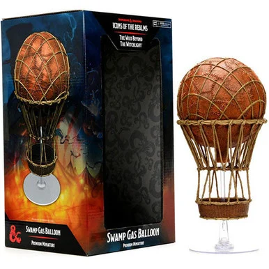 Wizkids 96100 Dungeons & Dragons Icons of the Realms: The Wild Beyond the Witchlight Swamp Gas Balloon Premium Figure