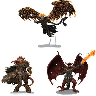 Wizkids 96106 Dungeons & Dragons Icons of the Realms: Archdevils - Bael, Bel, & Zariel